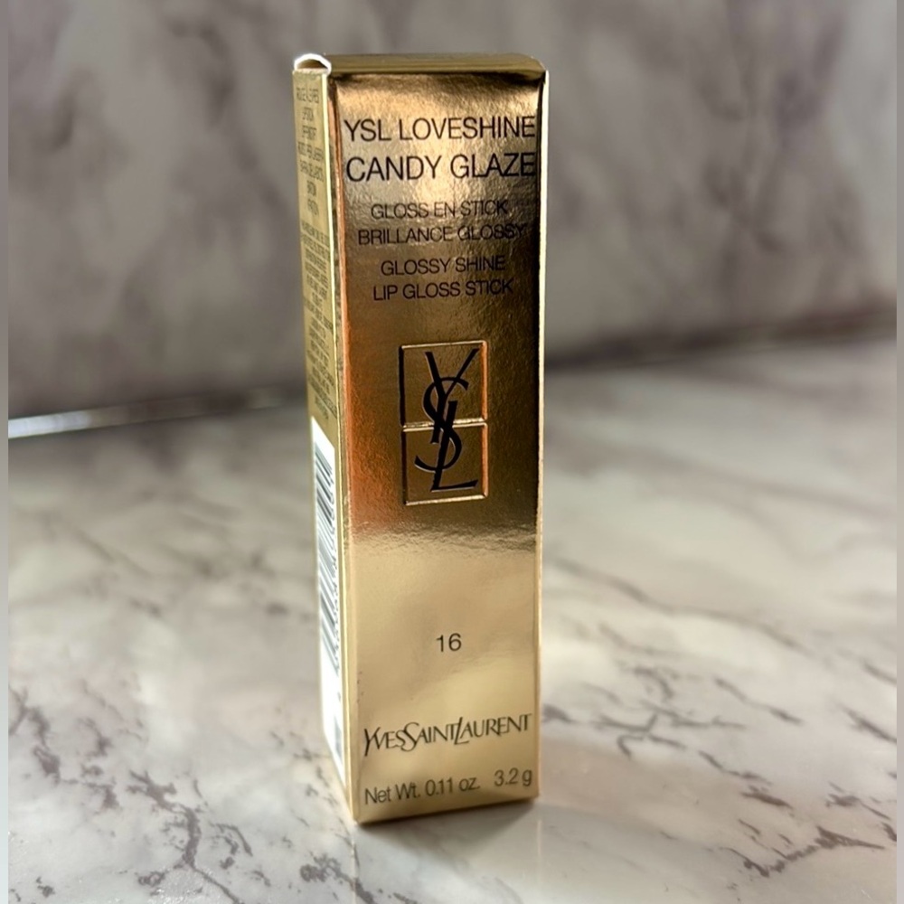 *YSL* Love Shine Candy Glaze Lip Gloss Stick | SHADE 16 (Brand New Never Used)